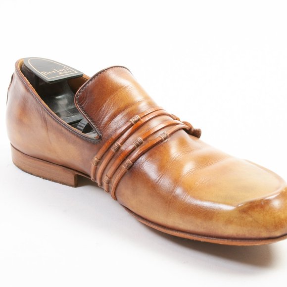 Berluti Paris Brown Loafers - Picture 3 of 8